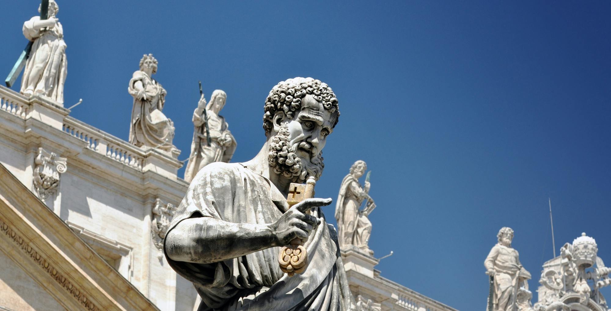 Tour guidato della Basilica di San Pietro, Piazza e Grotte Papali in italiano