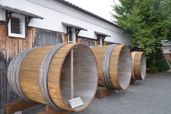 Tour del birrificio di sake a Kyoto