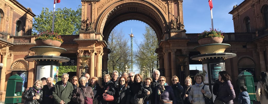 Tour di Copenaghen a piedi e del parco Tivoli