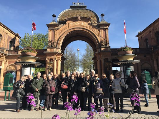 Tour di Copenaghen a piedi e del parco Tivoli