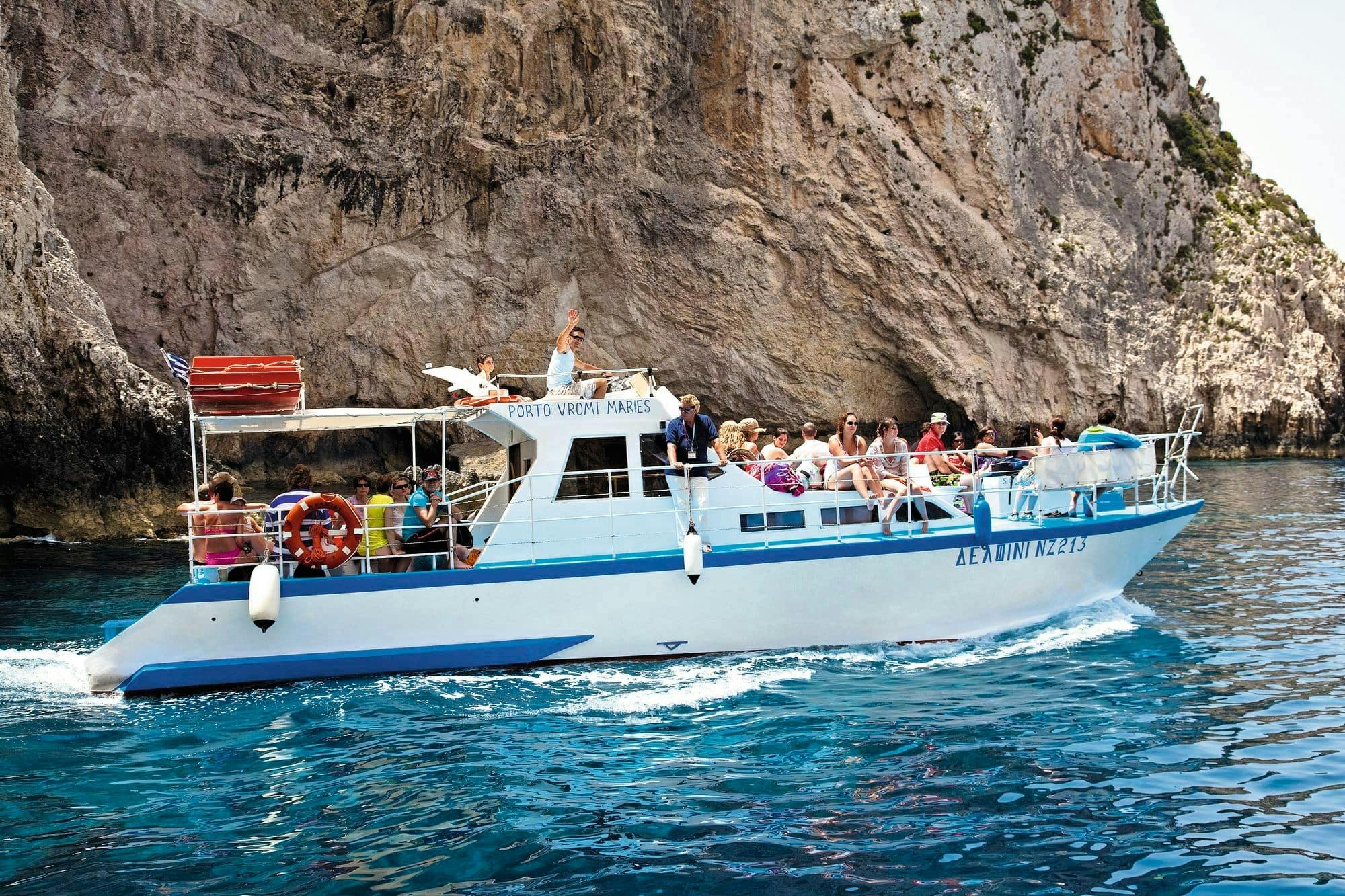 Private Zante Cruise & Sunset Taverna