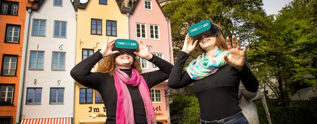 TIMERIDE GAAN! Virtual Reality stadstour door Keulen in het Duits