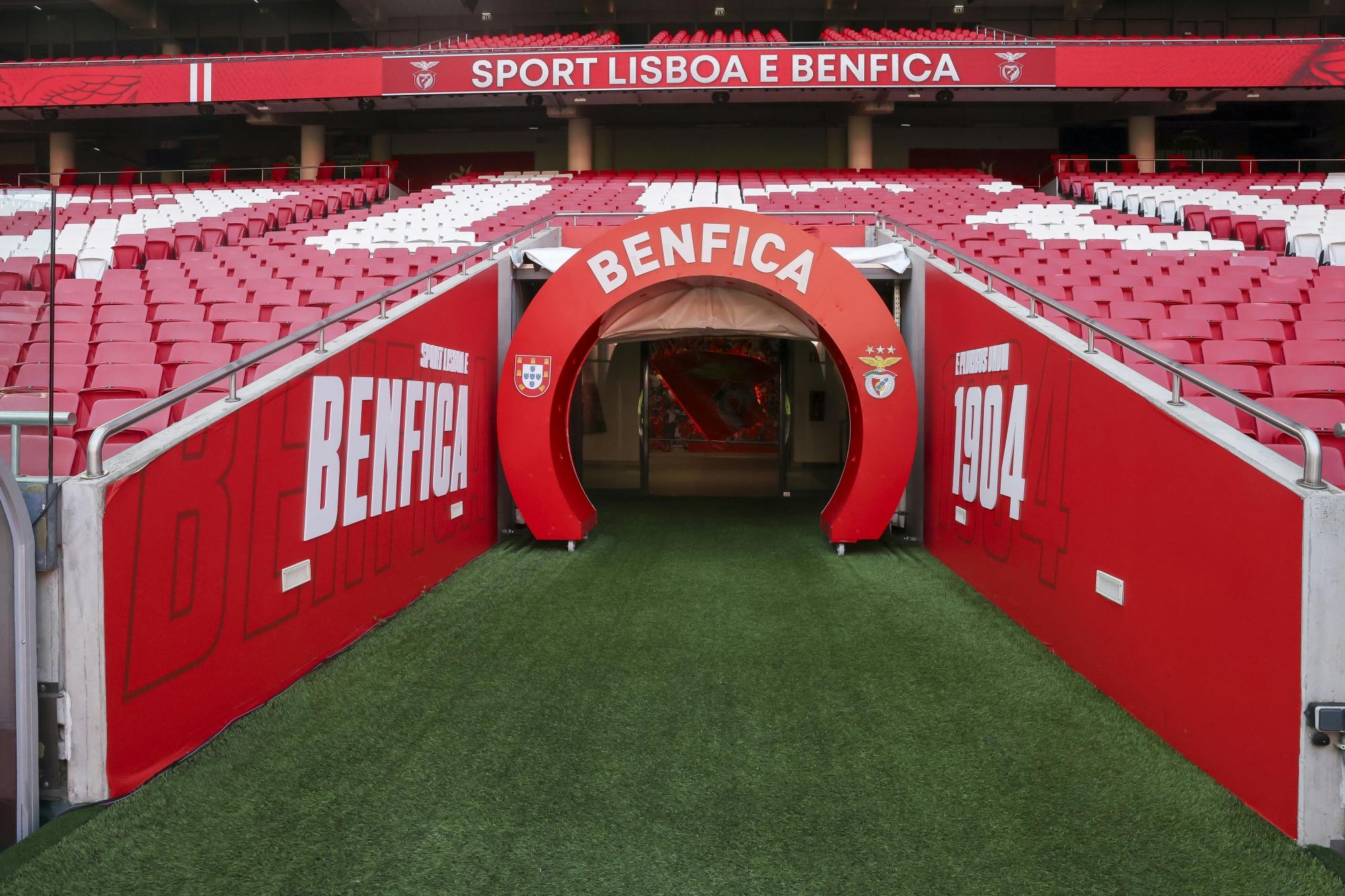 Führung durch das SL Benfica-Stadion