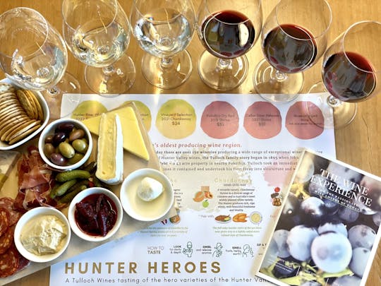 Tulloch Wines Hunter Tasting with Local Cheese and Charcuterie