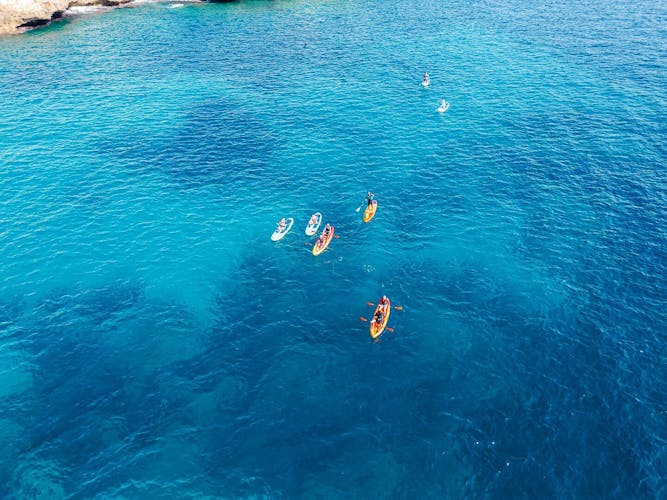 Stand-up Paddle or Kayaking Guided Tour with Snorkelling