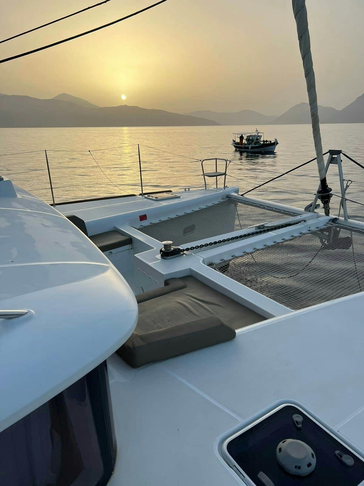 Sunset Catamaran Cruise Ticket from Chania