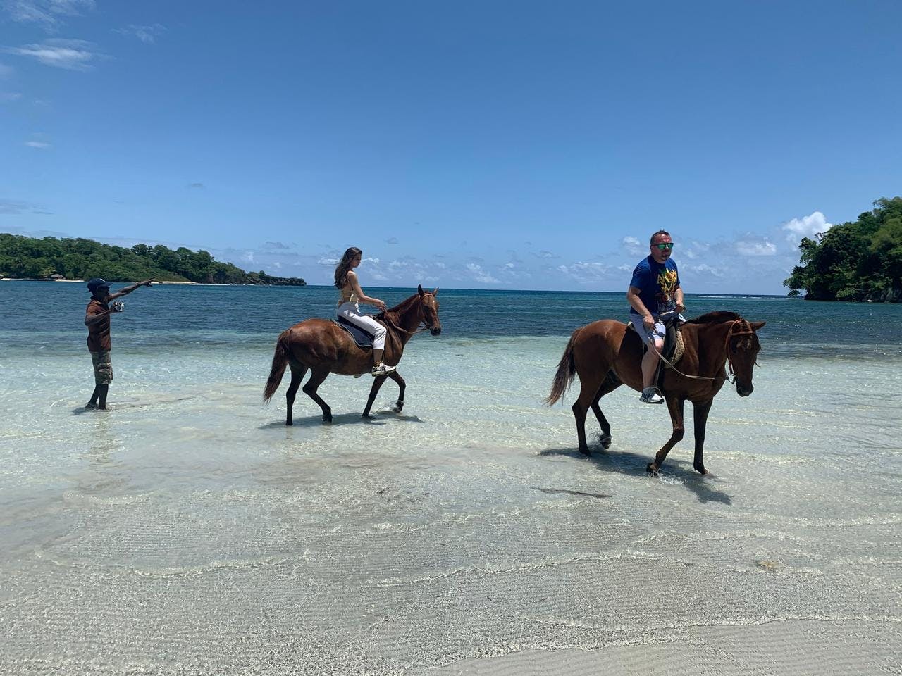 Horse Back Riding and Boston Jerk Centre Tour in Portland