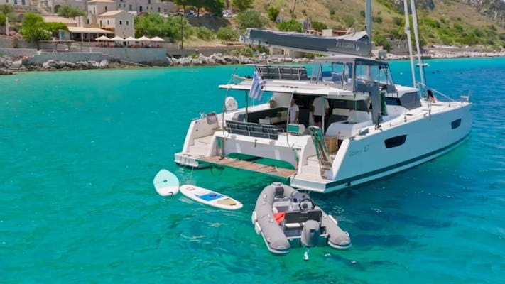Luxury Catamaran Tour to La Maddalena Archipelago from Porto Rafael