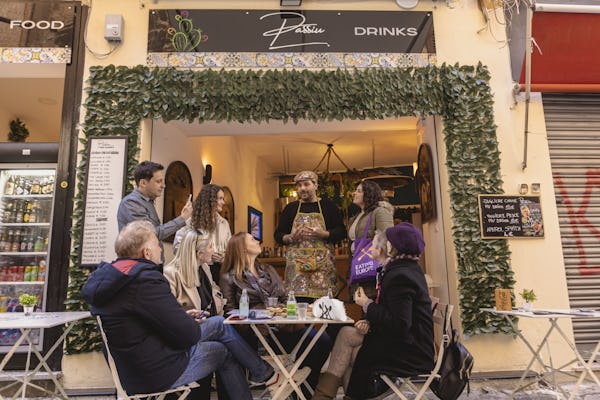 Visita guiada gastronômica em Palermo com sabores típicos