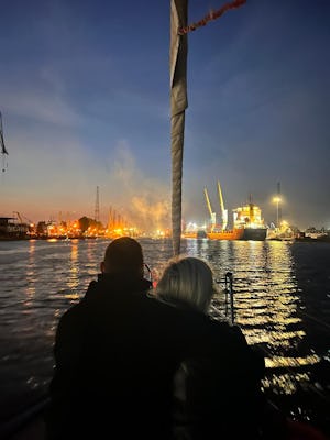 Crucero nocturno en yate con Prosecco en Gdansk