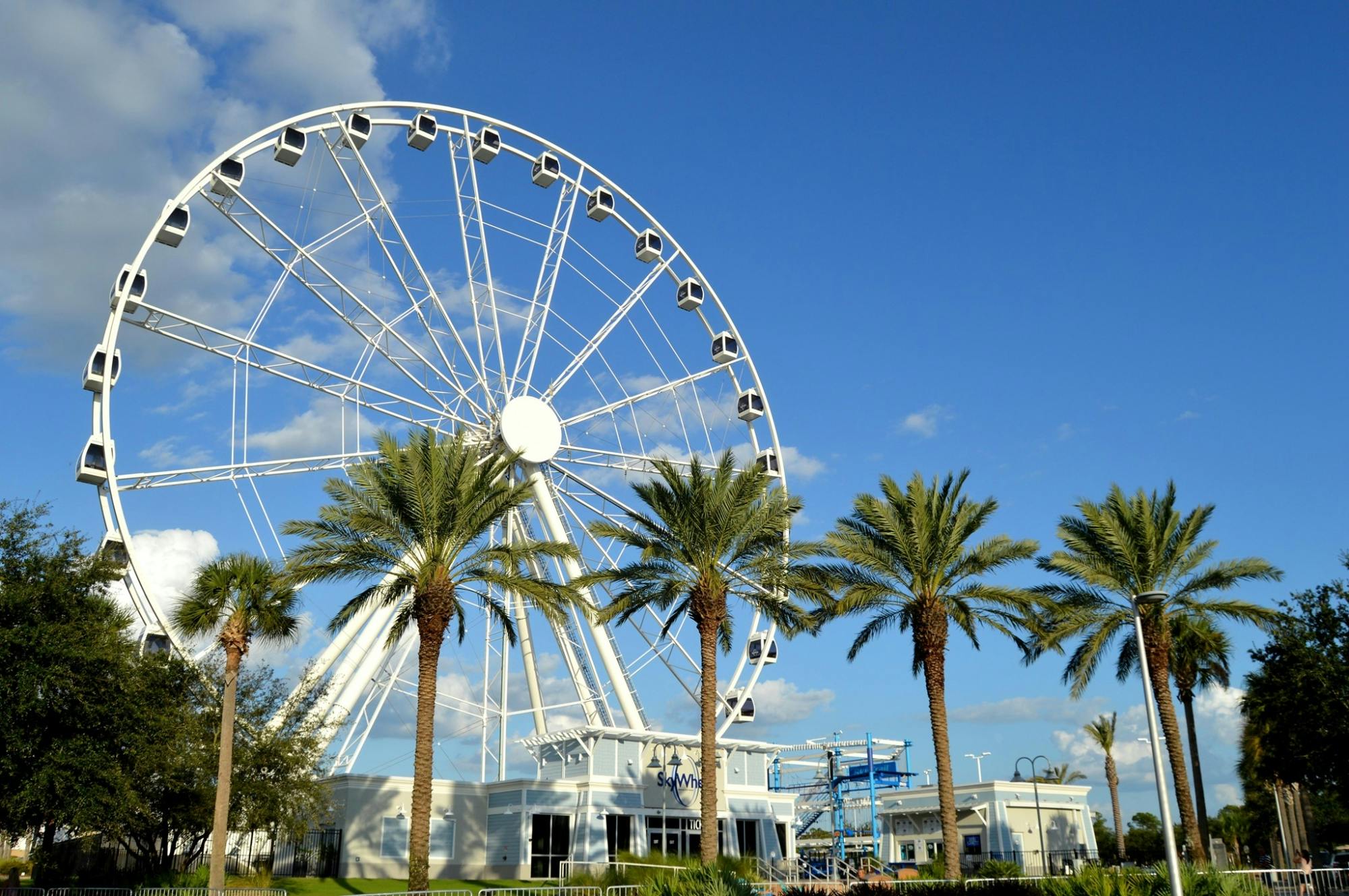 SkyWheel-dag-nachtvlucht met uitzicht op Panama City Beach