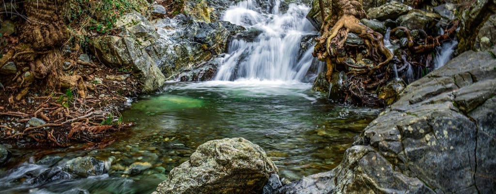 Caledonia Waterfalls tour with hike and Cypriot lunch