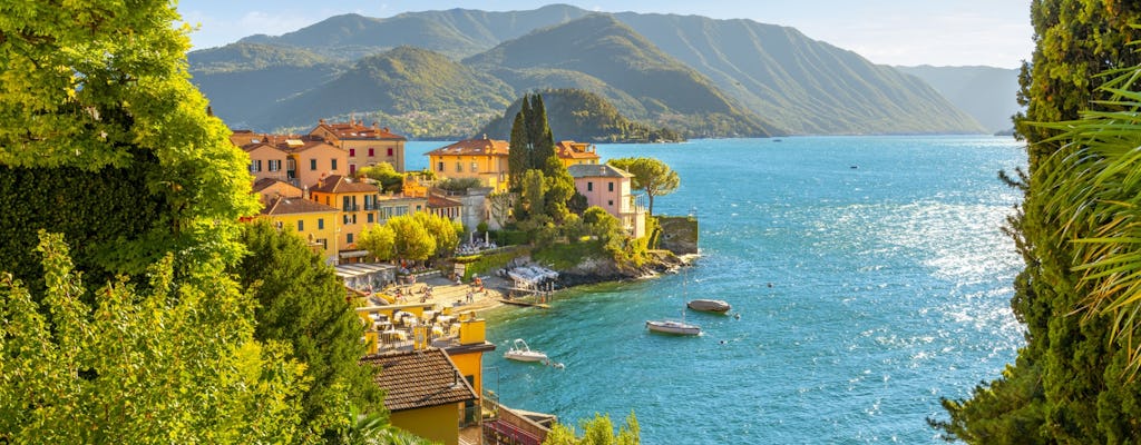Croisière privée sur le lac de Côme à Lugano et Bellagio au départ de Milan