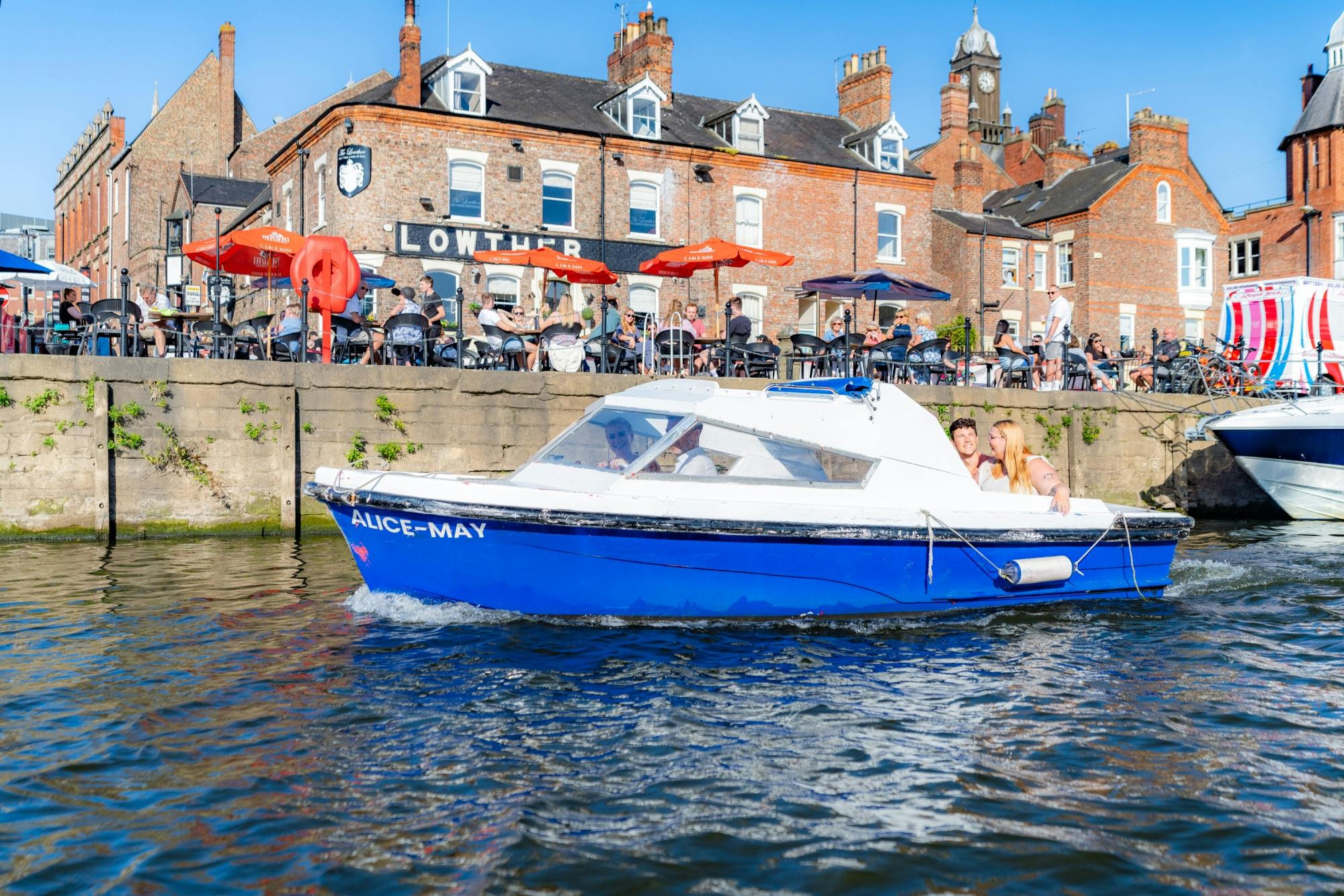 Bootverhuur met eigen aandrijving in York