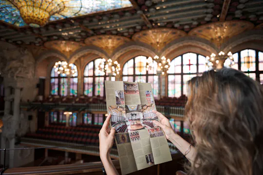 Visita autoguiada ao Palau de la Música Catalana com brochura