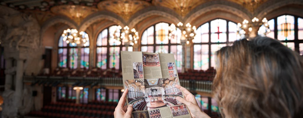 Visita autoguidata del Palau de la Música Catalana con brochure
