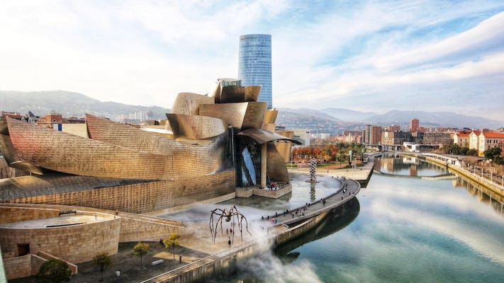 Bilhete de entrada para o Museu Guggenheim de Bilbao