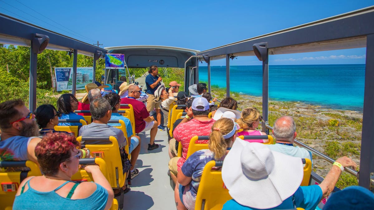 Stadstour met open dak en strandvakantie in Cozumel