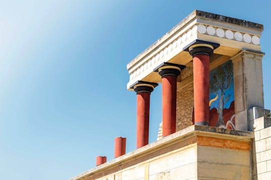 Visite du palais de Cnossos et de Réthymnon