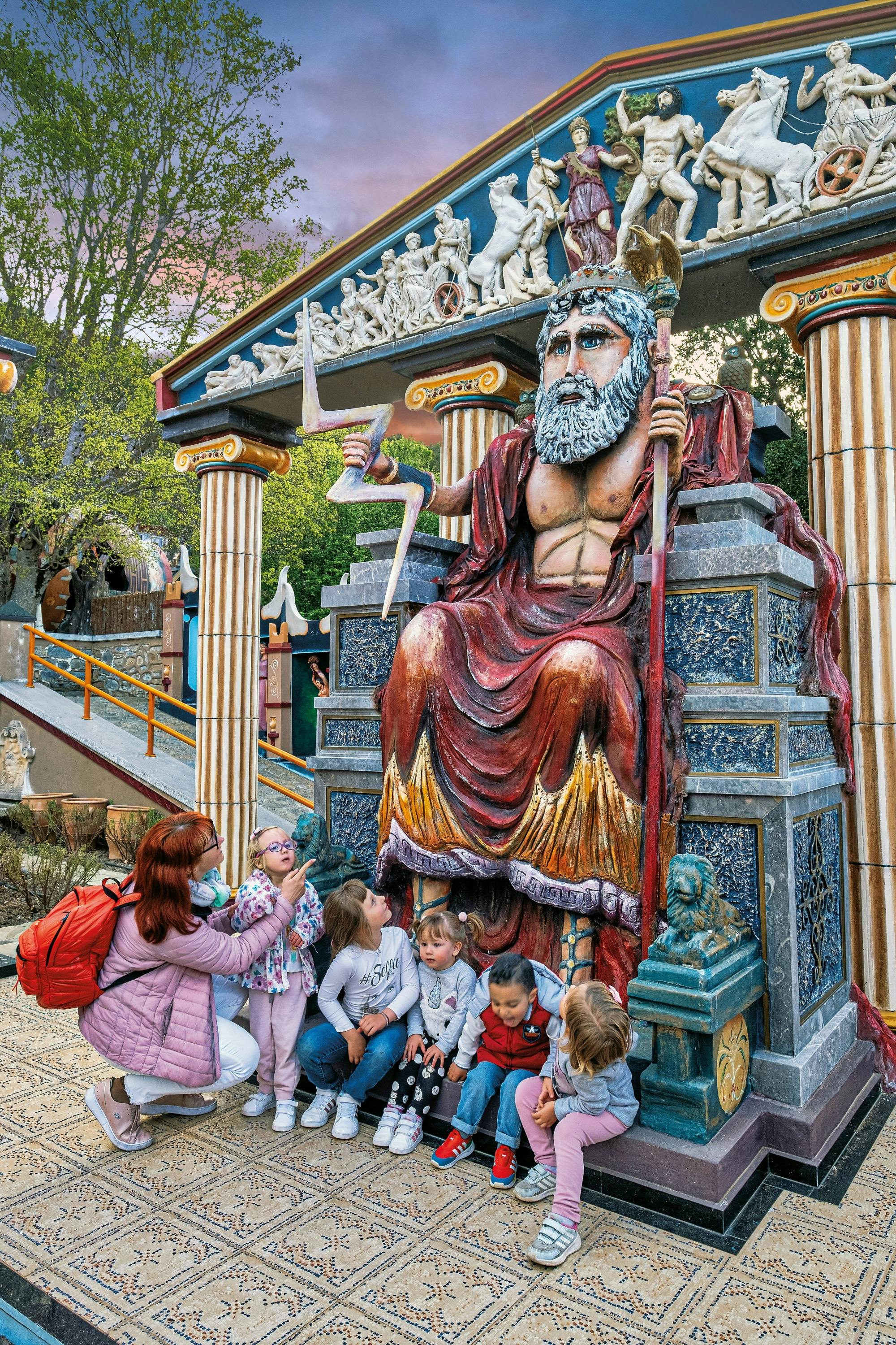 Family Tour to the Mountains of Crete with Mythological Park