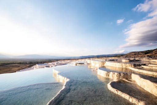 Pamukkale Sunrise Hot Air Balloon Experience & Hierapolis Visit