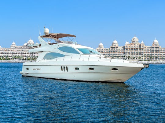 61ft Luxury Yacht Tour in Dubai