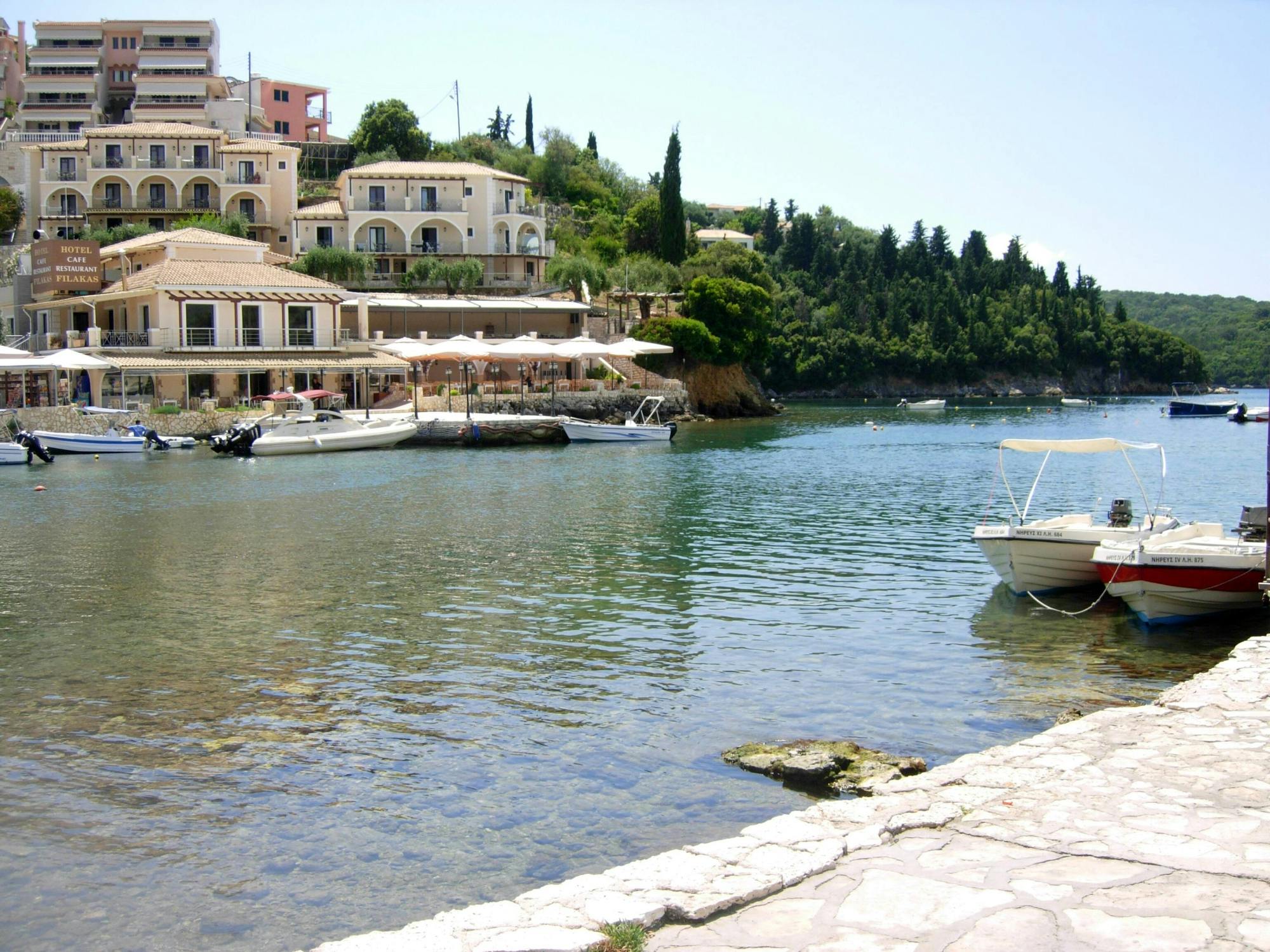 Boat Trip from Corfu to Sivota with Barbecue on Board