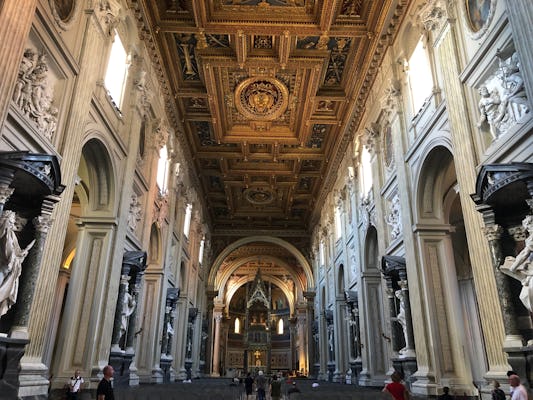 Visite de la basilique voûtée de Saint-Jean de Latran et des escaliers sacrés à Rome