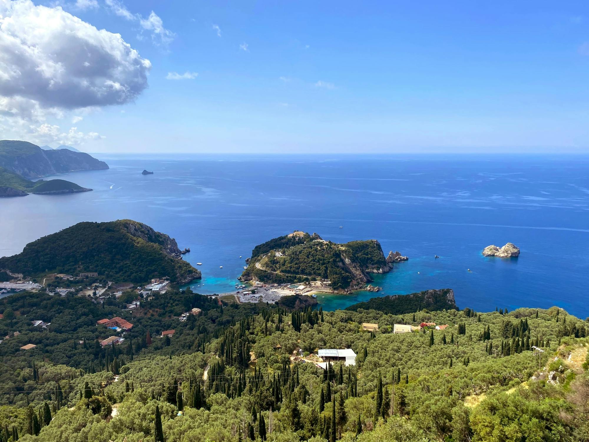 Northern Corfu Tour with Monastery Visit and Typical Meze