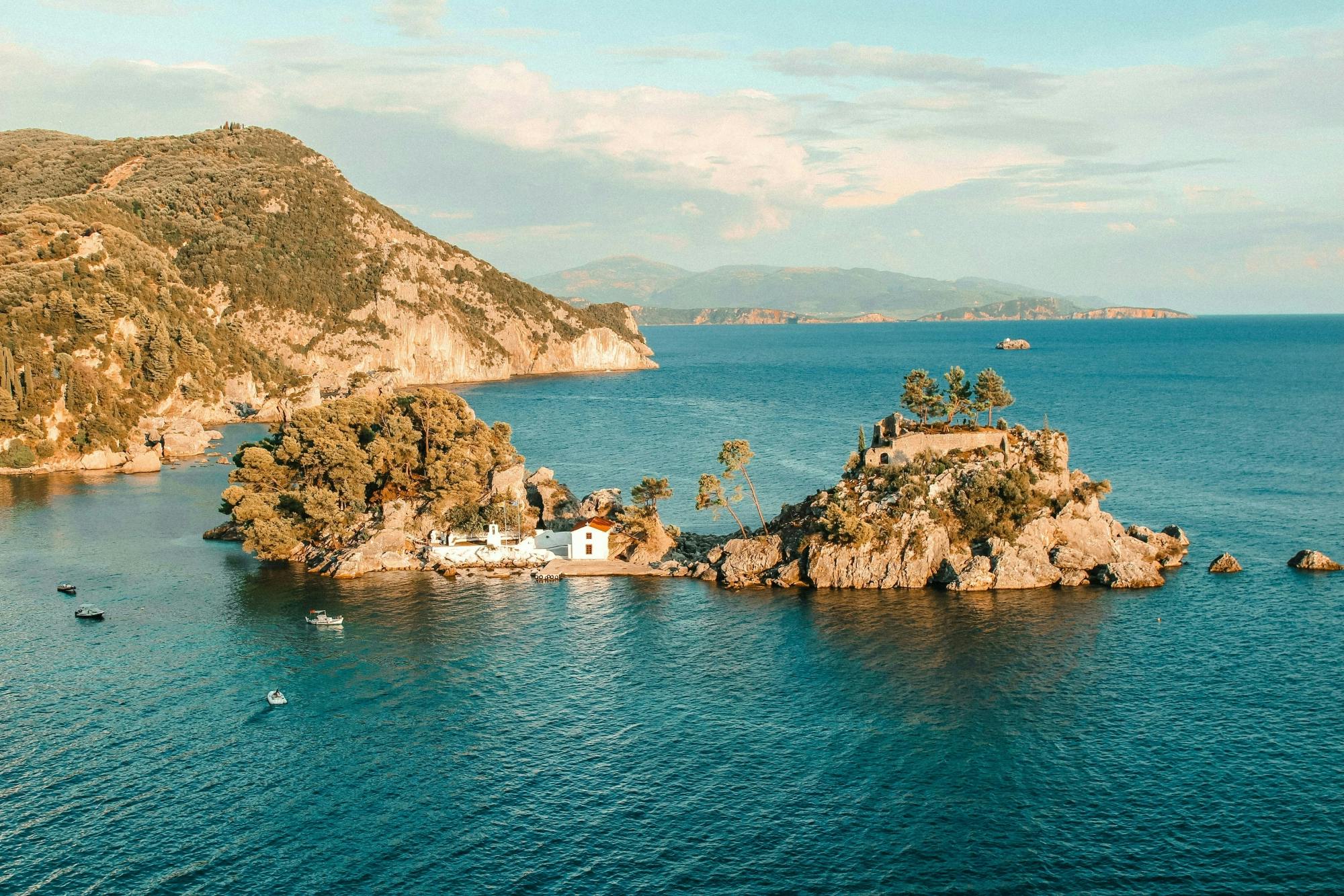 Tour a piedi di Parga con guida locale e tempo libero