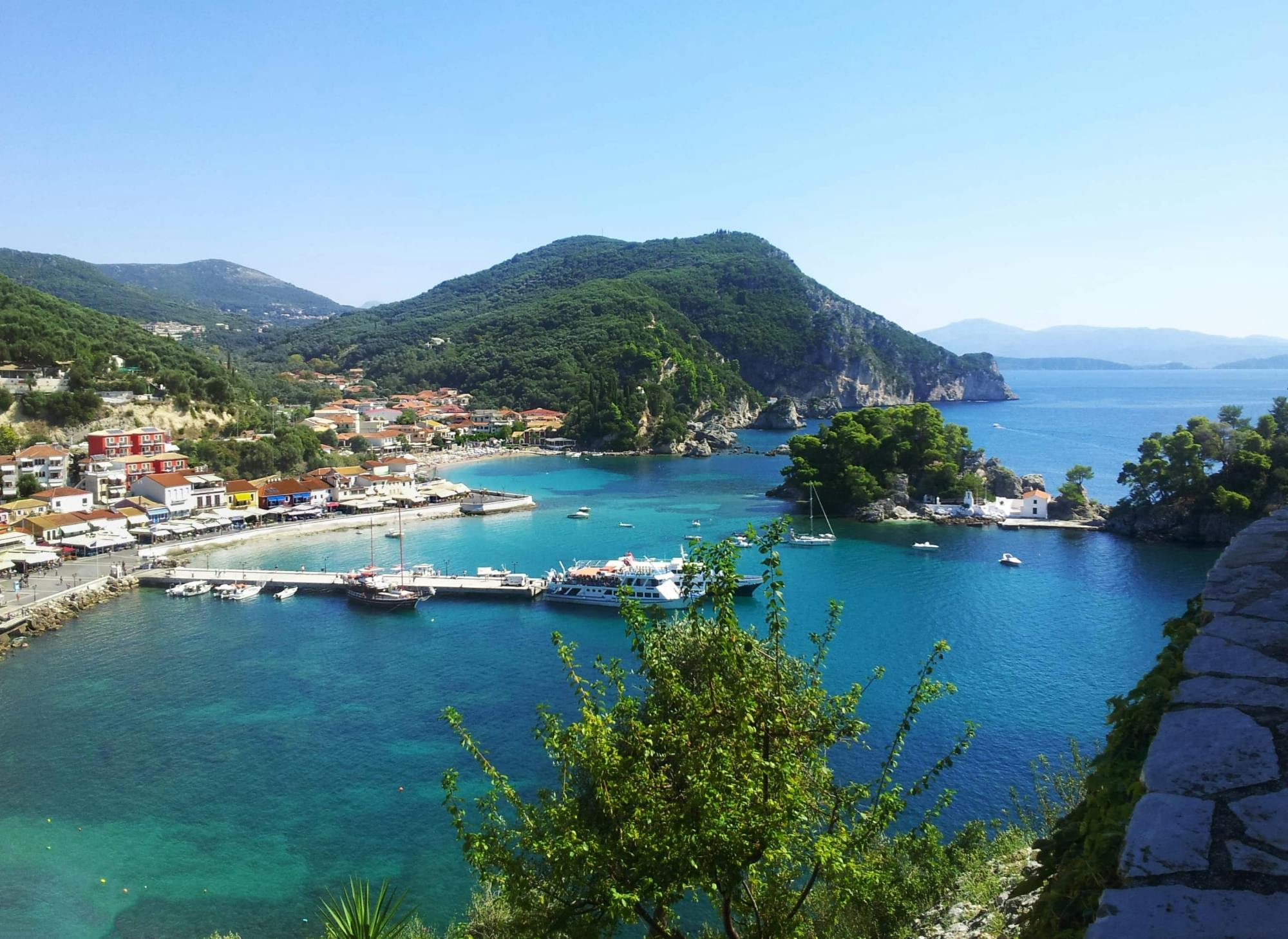 Walking Tour of Parga with a Local Guide and Free Time