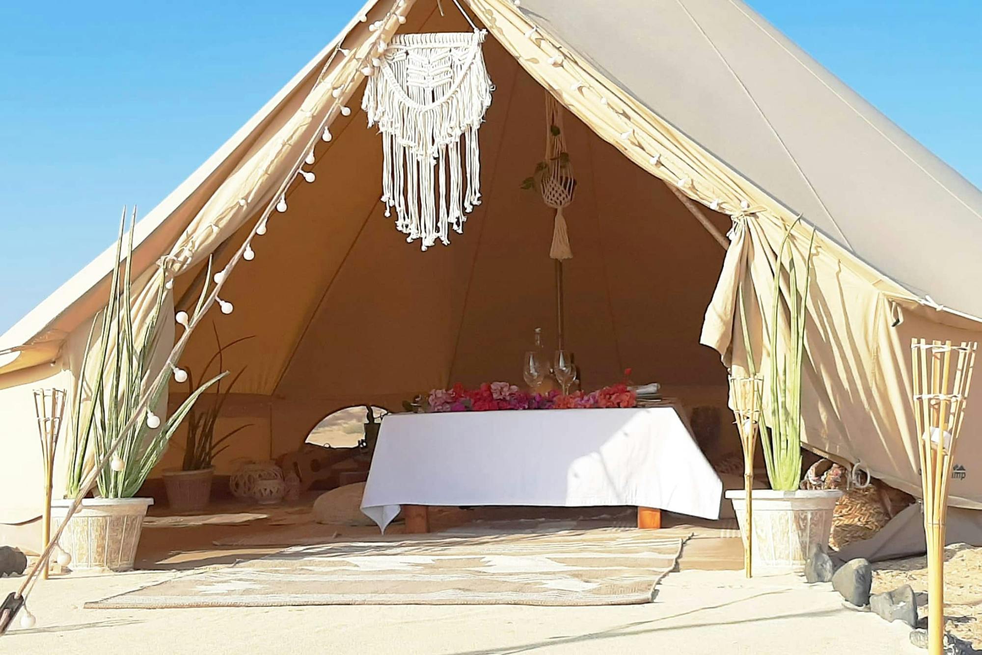 Romantic Sal Beachside Glamping Experience with Transfers