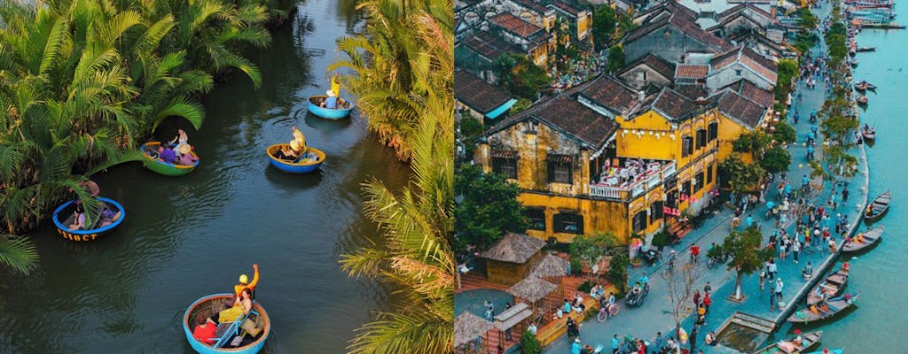 Hoi An kokosnootbootavontuur en ontdekking van de oude stad