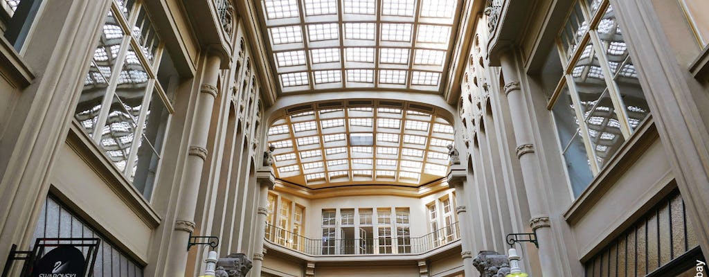 Private tour through Leipzig's historic trade fair buildings, courtyards and passages