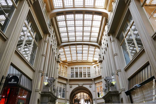 Private tour through Leipzig's historic trade fair buildings, courtyards and passages
