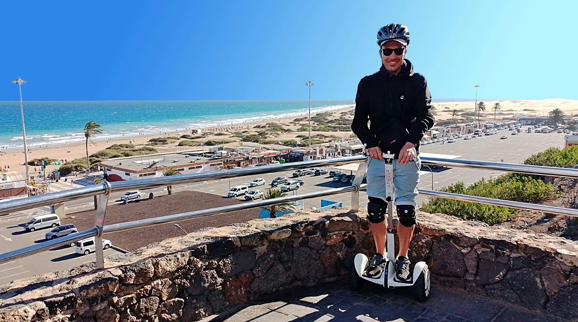 Selbstbalancierende Scooter-Tour durch die Dünen von Maspalomas und Playa del Ingles