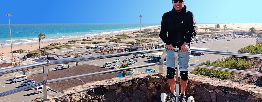 Tour en scooter autoequilibrado por las dunas de Maspalomas y Playa del Inglés