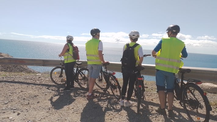 Tour panorámico en bicicleta eléctrica por el sur de Gran Canaria con tapas opcionales