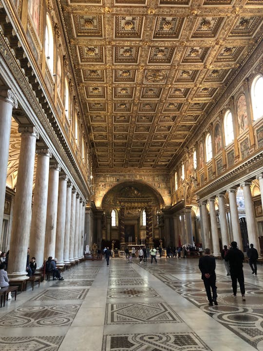 Besichtigung der Basilika Santa Maria Maggiore in Rom