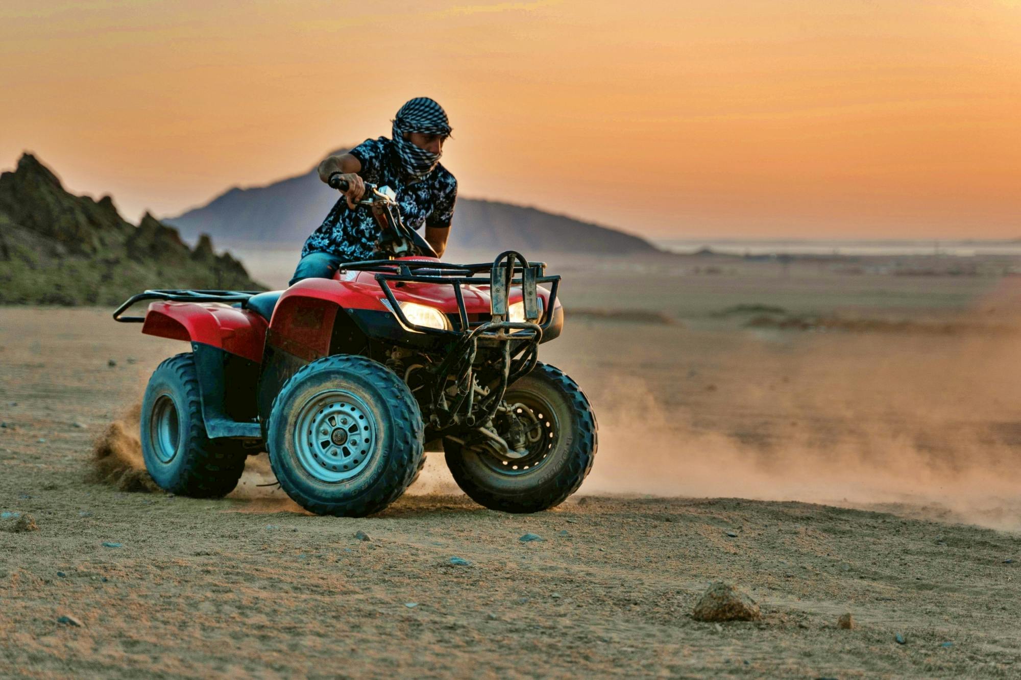 Super Safari in a 4x4 Plus Quad Bike and Camel Ride Czech Tour in Marsa Alam