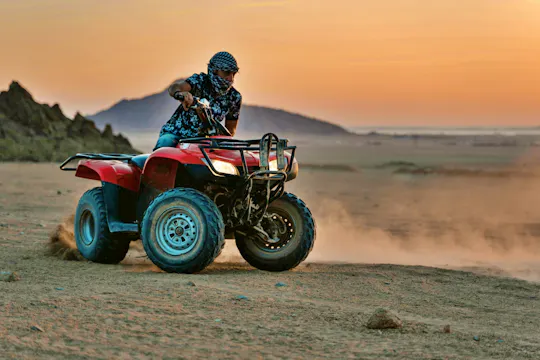 Super safari in a 4x4 plus quad bike and camel ride Czech tour in Marsa Alam