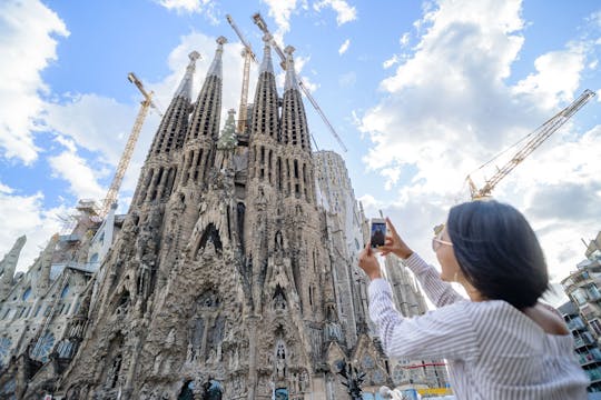 Barcelona full day guided tour from Madrid by high-speed train