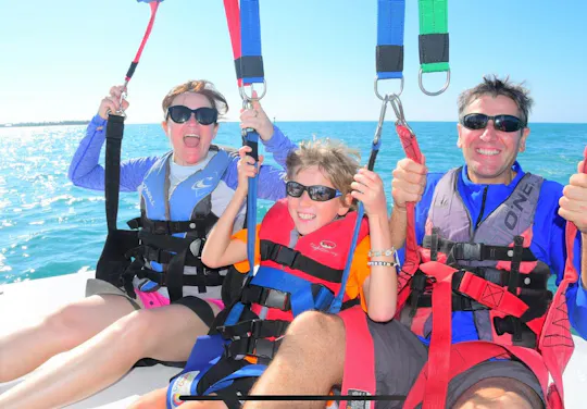 Smathers Beach parasailing rit