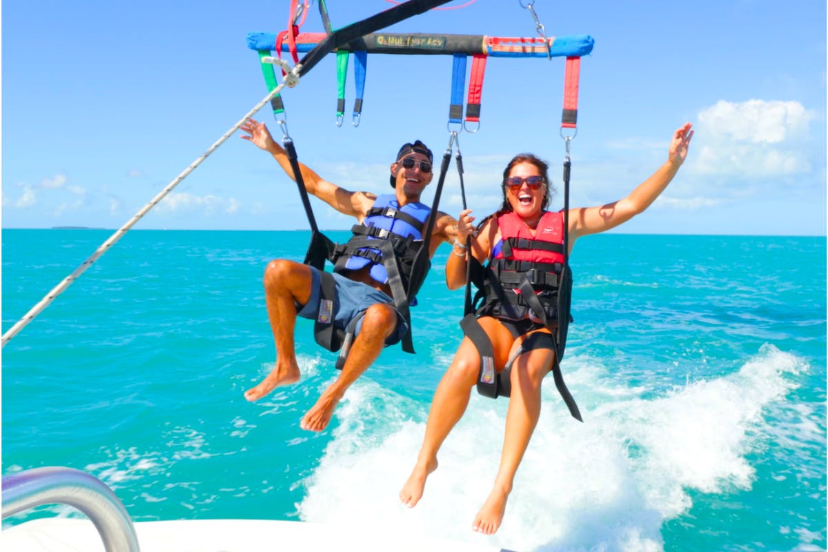 Key West Seaport parasailing ride Musement