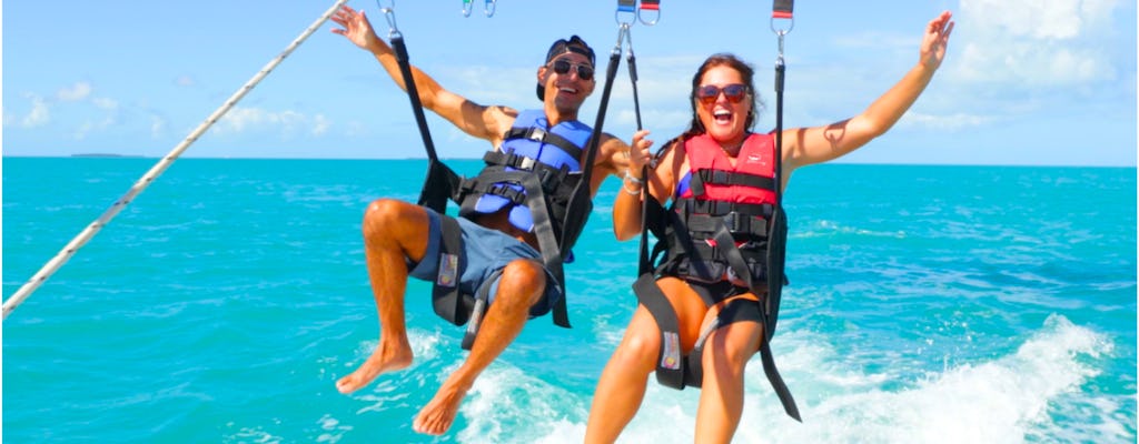Key West Seaport parasailing ride