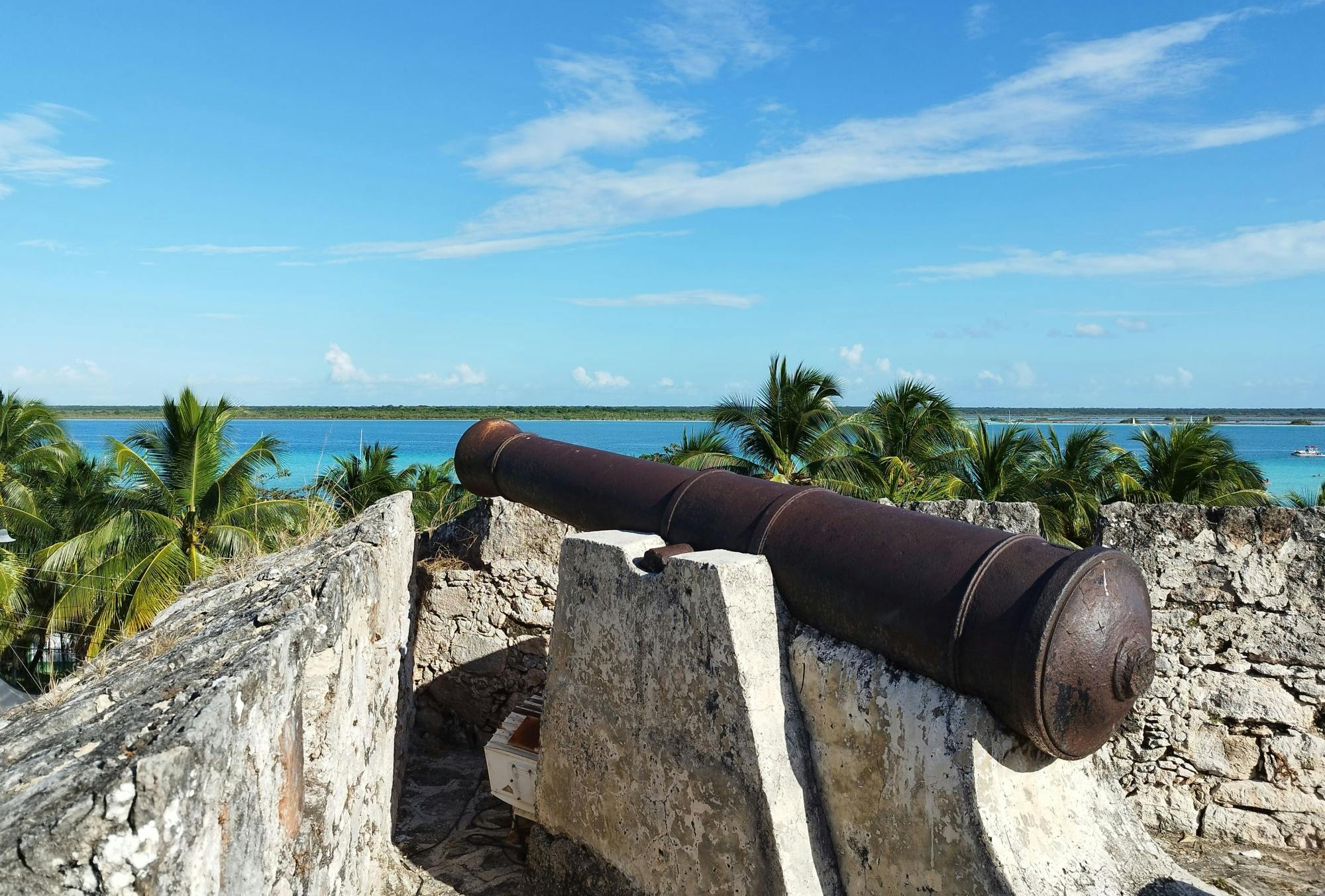 Bacalar Lagoon of Seven Colours