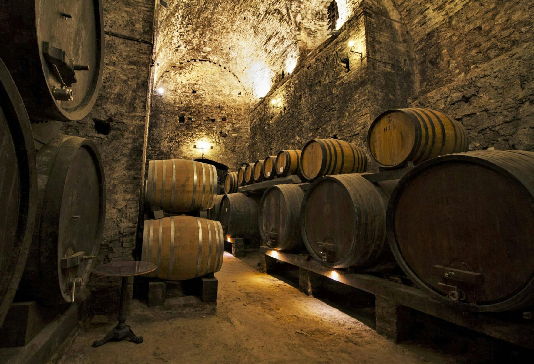 Führung durch Montepulciano und Montalcino mit Weinprobe