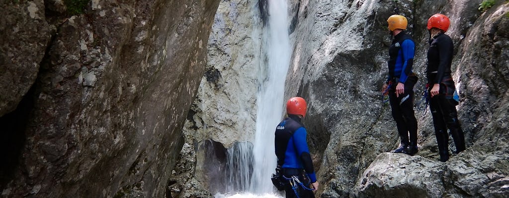 Canyoning in the Susec Gorge from Bovec