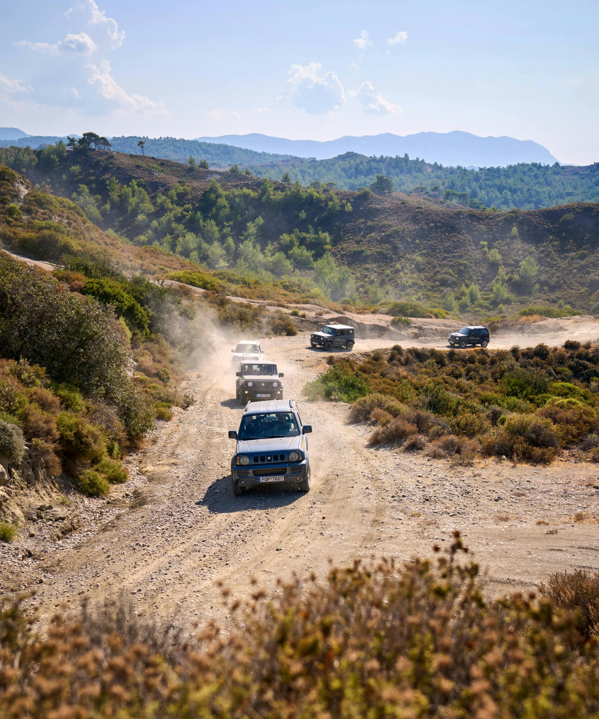 Excursion en 4x4 à Rhodes