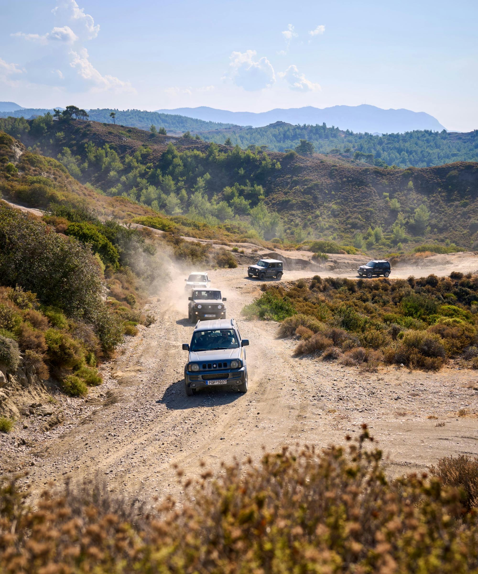 Safari samochodem z napędem 4x4 na Rodos